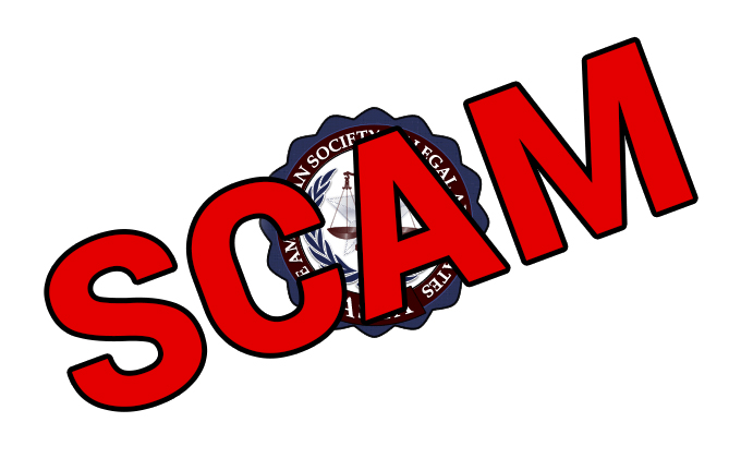 American Society of Legal Advocates – SCAM