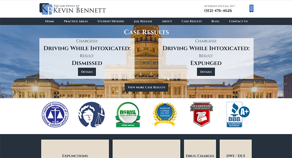 Kevin Bennett Website