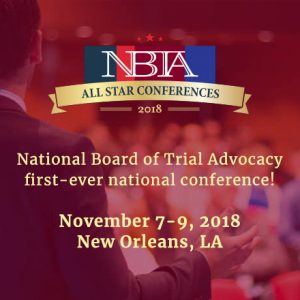 NBTA All Star Conferences 2018