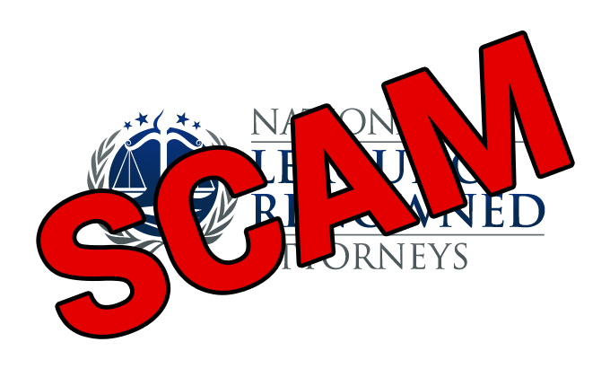 National League of Renowned Attorneys – SCAM