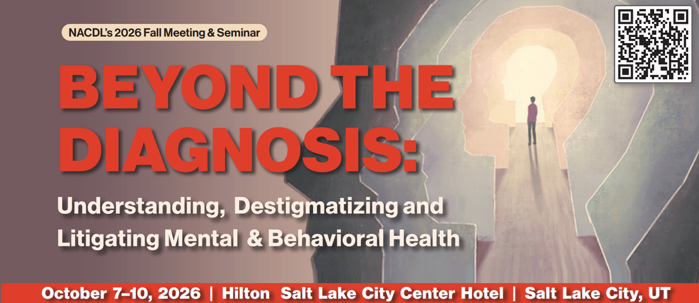 NACDL 2026 Fall Meeting & Seminar